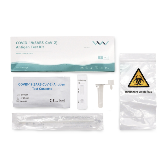 H&W COVID-19 SARS-CoV-2 Antigen Test Kit 1 kpl kuva 2
