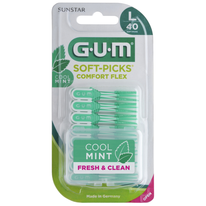 GUM Soft-Picks Comfort Flex Mint large 40 kpl kuva 2