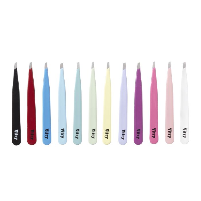 Vitry Pocket Tweezer Slant Ends Stainless Steel 1 kpl kuva 1