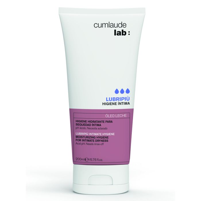 CumLaude Lab Lubripiù Milk Oil Intimate Hygiene intiimipesuvoide 200 ml kuva 3