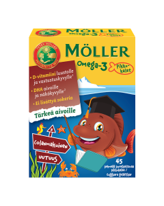 Möller Omega-3 Pikkukalat Colanmakuinen 45 KPL