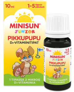 Minisun D-vitamiini tipat 10 ML