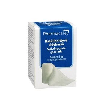 Pharmacare Itsekiinn. sideharso 6cmx4m 1 kpl