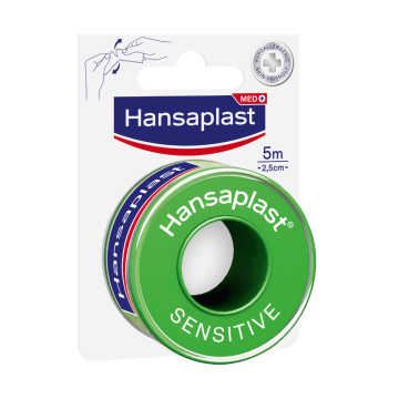 Hansaplast Sensitive kiinnitysteippi (ME 10) 1 rll