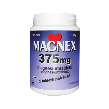 Magnex 375 mg 180 tabl