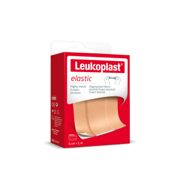 LEUKOPLAST ELASTIC LAASTARI 6CMX1M RULLA 1 KPL