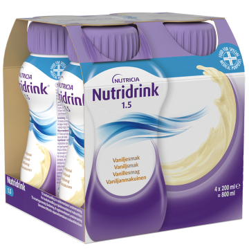 Nutridrink Vanilja 4X200 ml