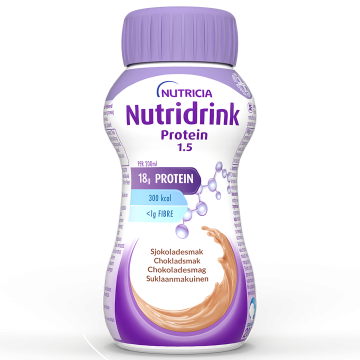 Nutridrink Protein suklaa 4X200 ml