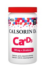 Calsorin 500 mg + D3 20 mikrog 100 tabl